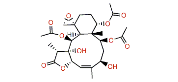 (-)-11a,20a-Epoxy-4-deacetyljunceellolide D